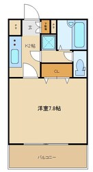 米ヶ袋ベルサンテの物件間取画像